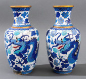 CHINESE CLOISONNE ENAMEL DRAGO
