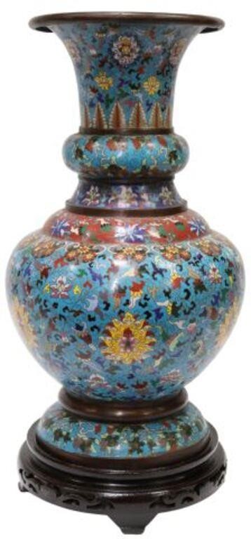 CHINESE CLOISONNE ENAMEL FENGWEIZUN