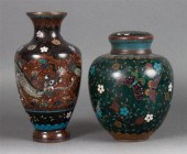 Chinese cloisonne enamel ginge