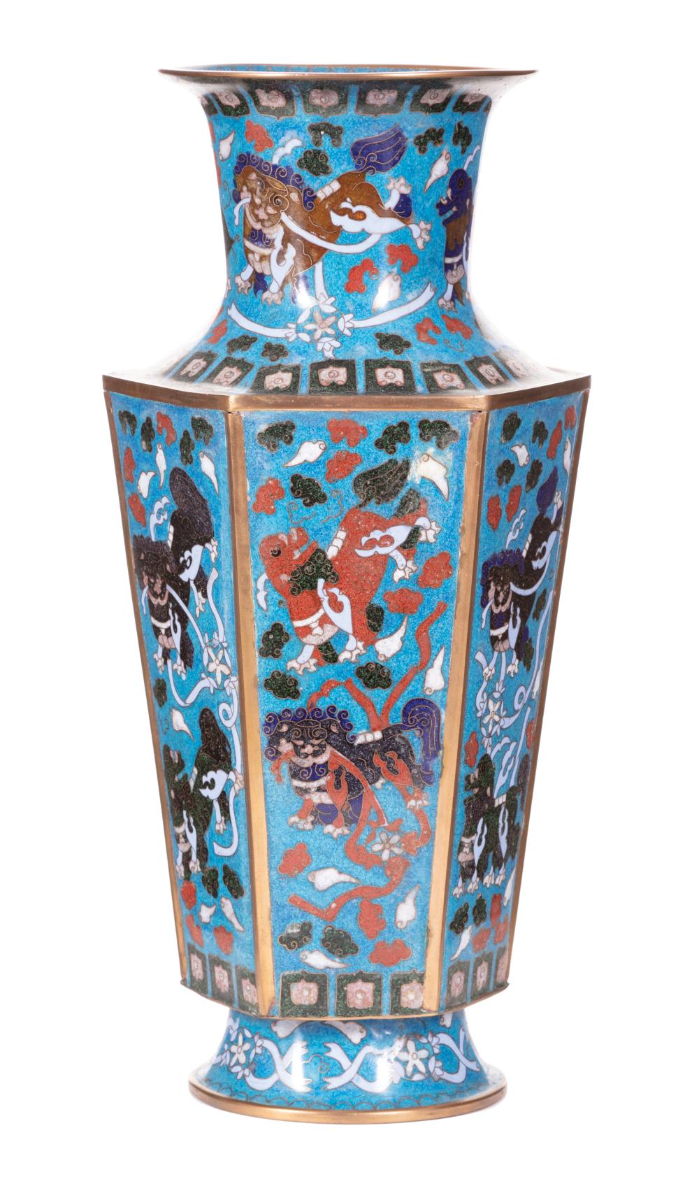 CHINESE CLOISONNE ENAMEL