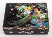 CHINESE CLOISONNE ENAMEL HINGE