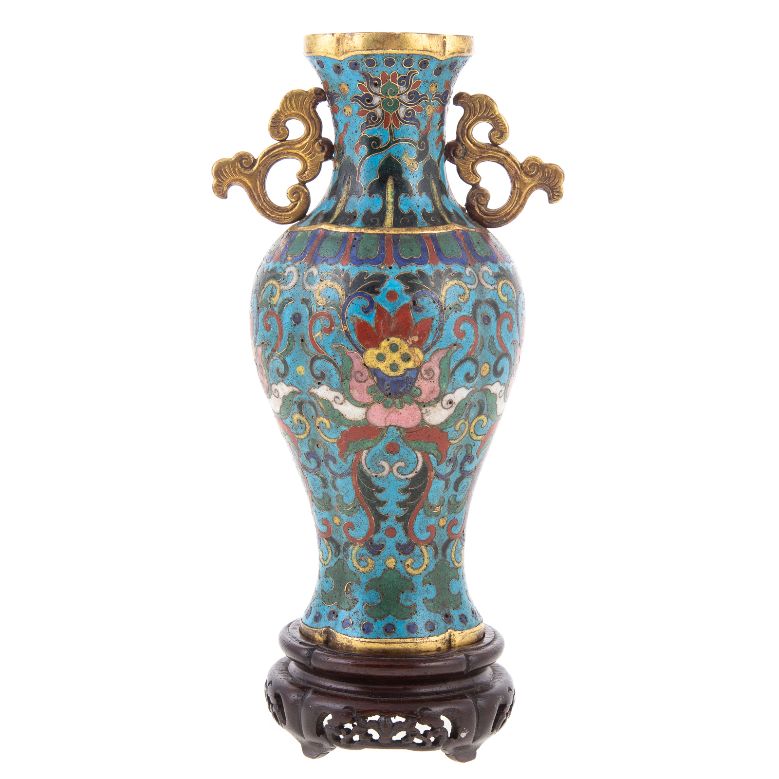 CHINESE CLOISONNE ENAMEL