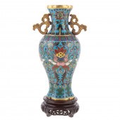 CHINESE CLOISONNE ENAMEL MINIA