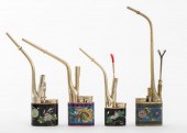 CHINESE CLOISONNE ENAMEL OPIUM