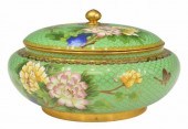 CHINESE CLOISONNE ENAMEL PEONI