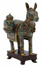 CHINESE CLOISONNE ENAMEL STAND