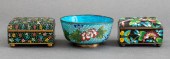 CHINESE CLOISONNE ENAMEL TRINK