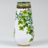 CHINESE CLOISONNE ENAMEL VASE1