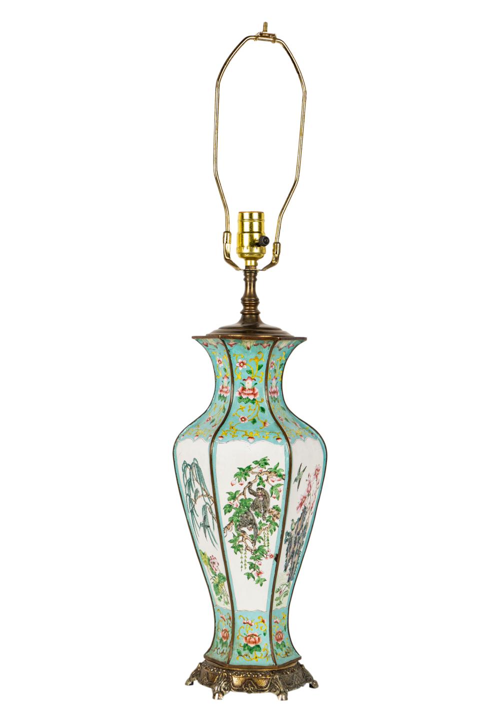 CHINESE CLOISONNE ENAMEL