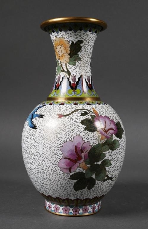CHINESE CLOISONNE FLOWER