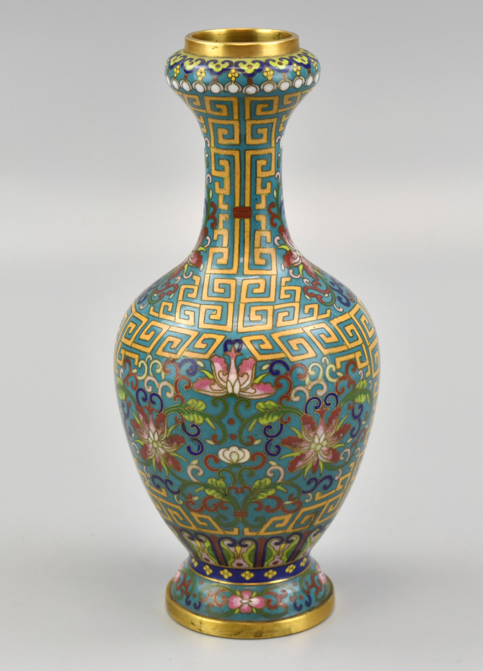 CHINESE CLOISONNE GARLIC HEAD
