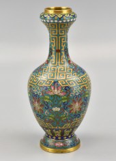 CHINESE CLOISONNE GARLIC HEAD