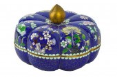CHINESE CLOISONNE GOURD BOXCon