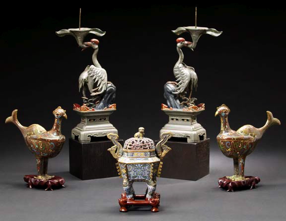 Chinese Cloisonne Incense