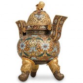CHINESE CLOISONNE INCENSE BURN