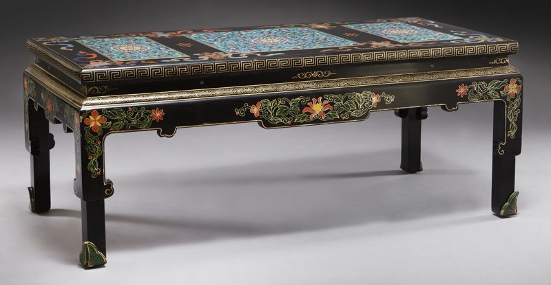 Chinese cloisonne inlaid