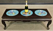 CHINESE CLOISONNE INSET PANEL