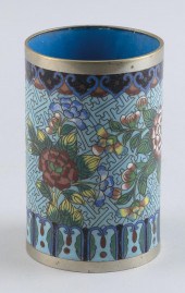CHINESE CLOISONNÉ-ON-PAKTONG E
