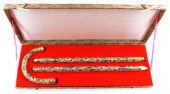 CHINESE CLOISONNE "PANSY" CANE