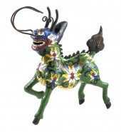 CHINESE CLOISONNE QILIN OR LON