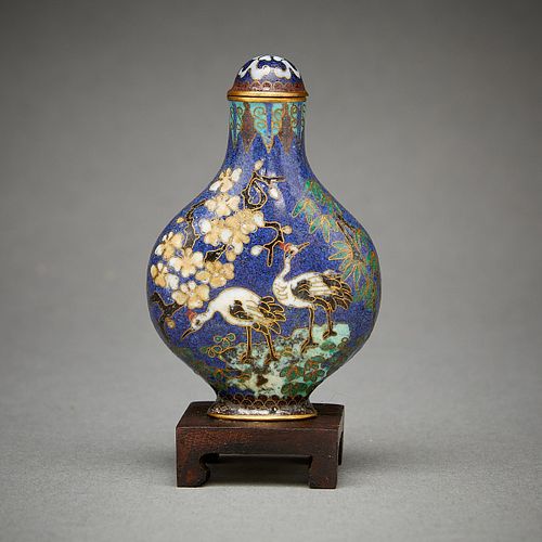 CHINESE CLOISONNE SNUFF