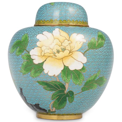 CHINESE CLOISONNE URNDESCRIPTION: