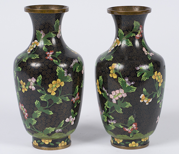 Chinese Cloisonné Vases Chinese.
