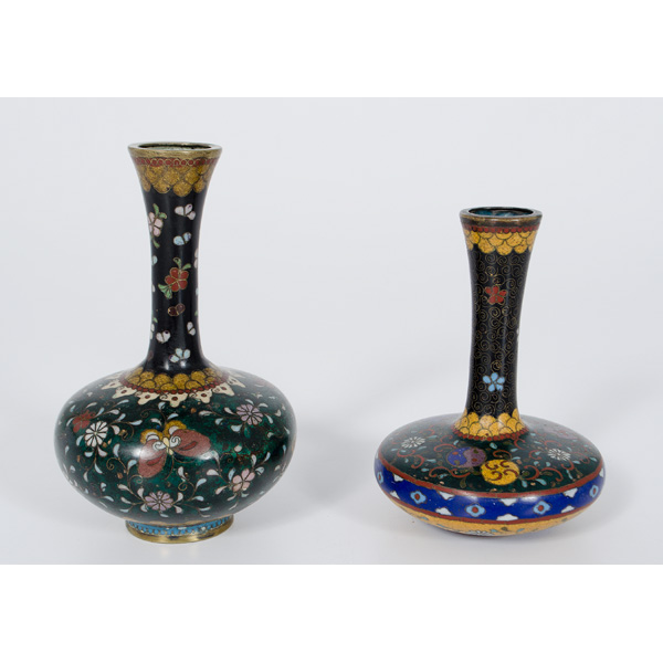 Chinese Cloisonne Vases Chinese. 