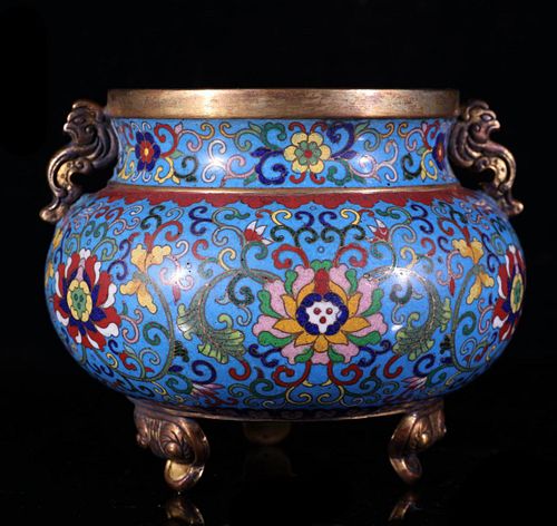 CHINESE CLOISSONE ENAMEL