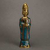 CHINESE CLOISSONE ENAMEL OFFIC