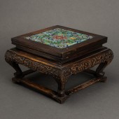 CHINESE CLOISSONE STAND Chines