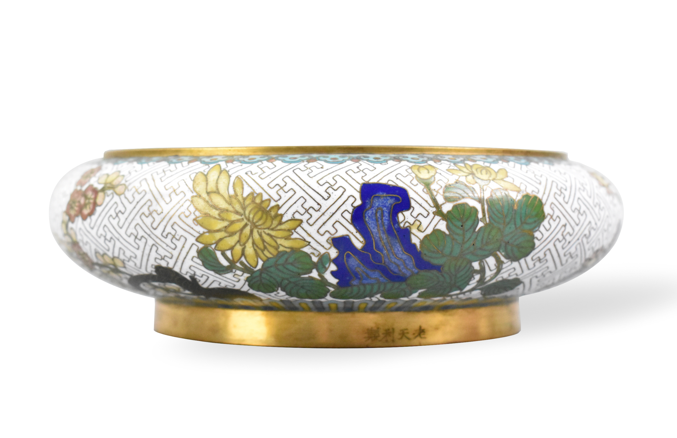 CHINESE CLOSIONNE WASHER,