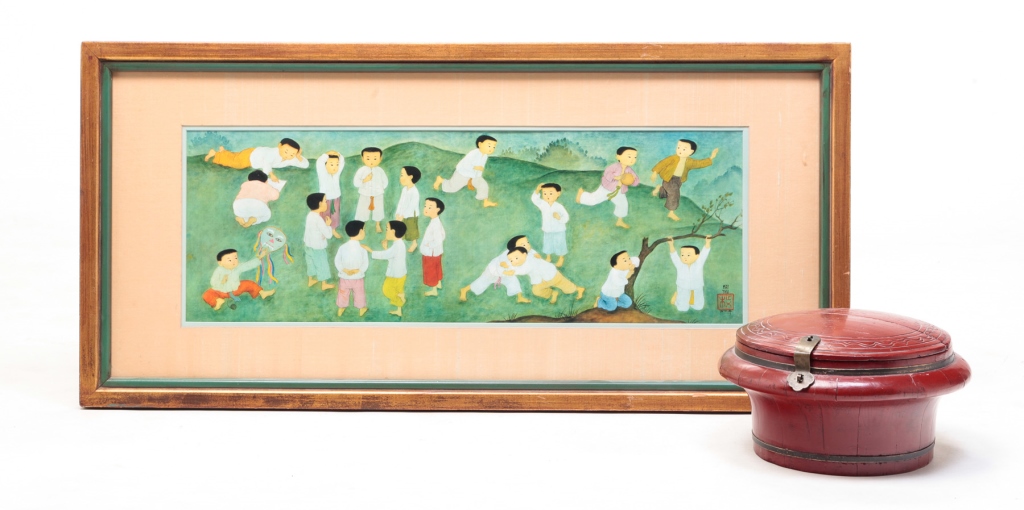 CHINESE CONTAINER AND MAI THU PRINT