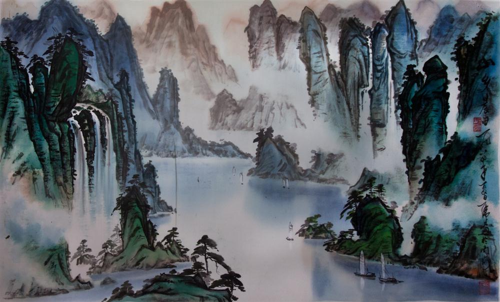 CHINESE CONTEMPORARY LANDSCAPE with