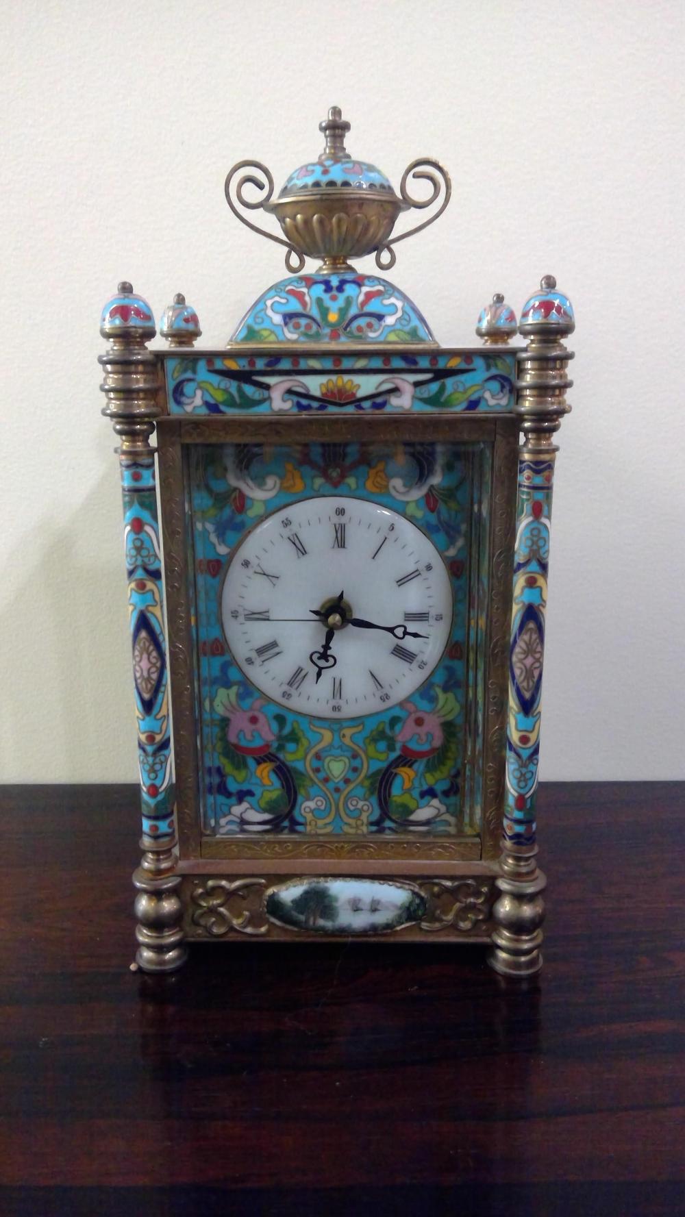 CHINESE CONTINENTAL STYLE CLOISONNE