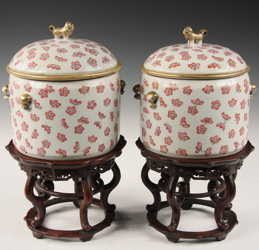 CHINESE COOLERS - Important Pair of