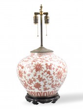 CHINESE COPPER RED GLOBULAR JA