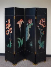 CHINESE CORAMANDEL AND BLACK L
