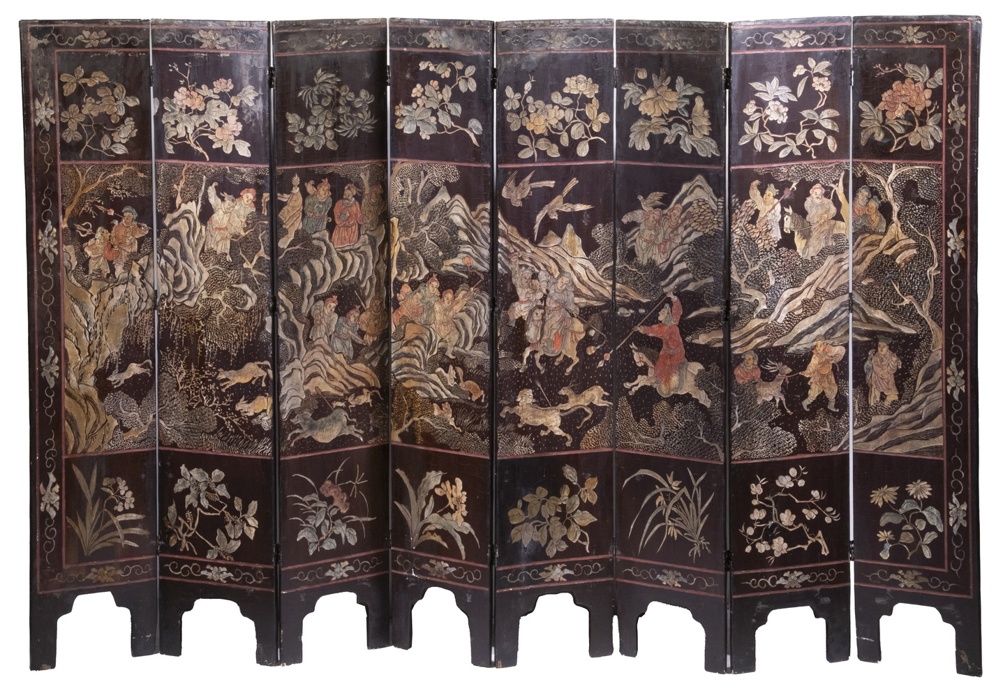CHINESE COROMANDEL 8-PANEL