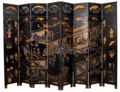 CHINESE COROMANDEL EIGHT PANEL