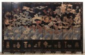 CHINESE COROMANDEL LACQUER EIG
