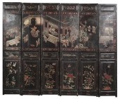 CHINESE COROMANDEL SIX-PANEL S