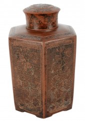 CHINESE COVERED URNunsigned Di