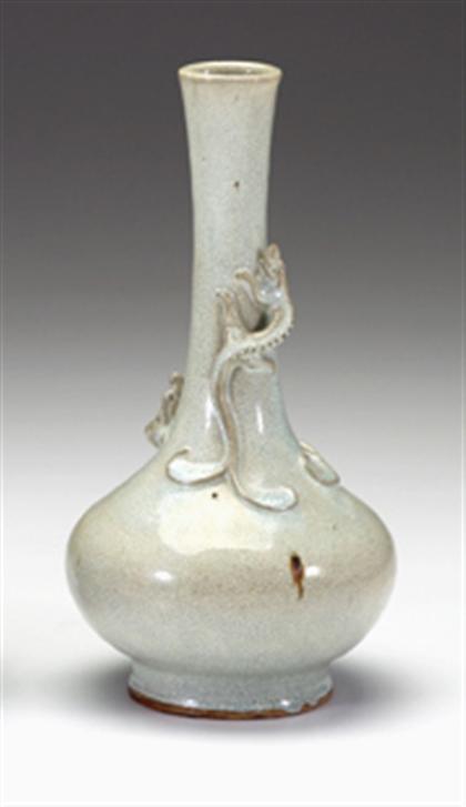 Chinese crackle glazed bottle vase
