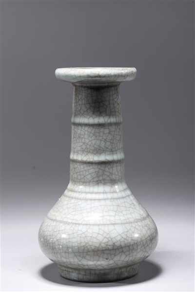 Chinese crackle glazed celadon vase
