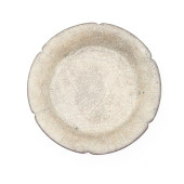 CHINESE CRACKLE GLAZED FOLIATE