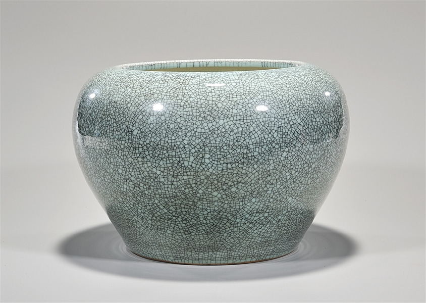 Chinese crackle glazed porcelain