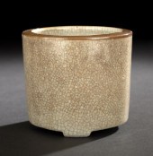 Chinese Crackle-Ware Porcelain