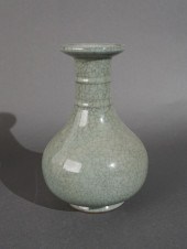 CHINESE CRACKLEWARE GLAZED POT