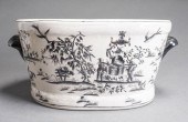 CHINESE CRACKLEWARE PAINTED JA